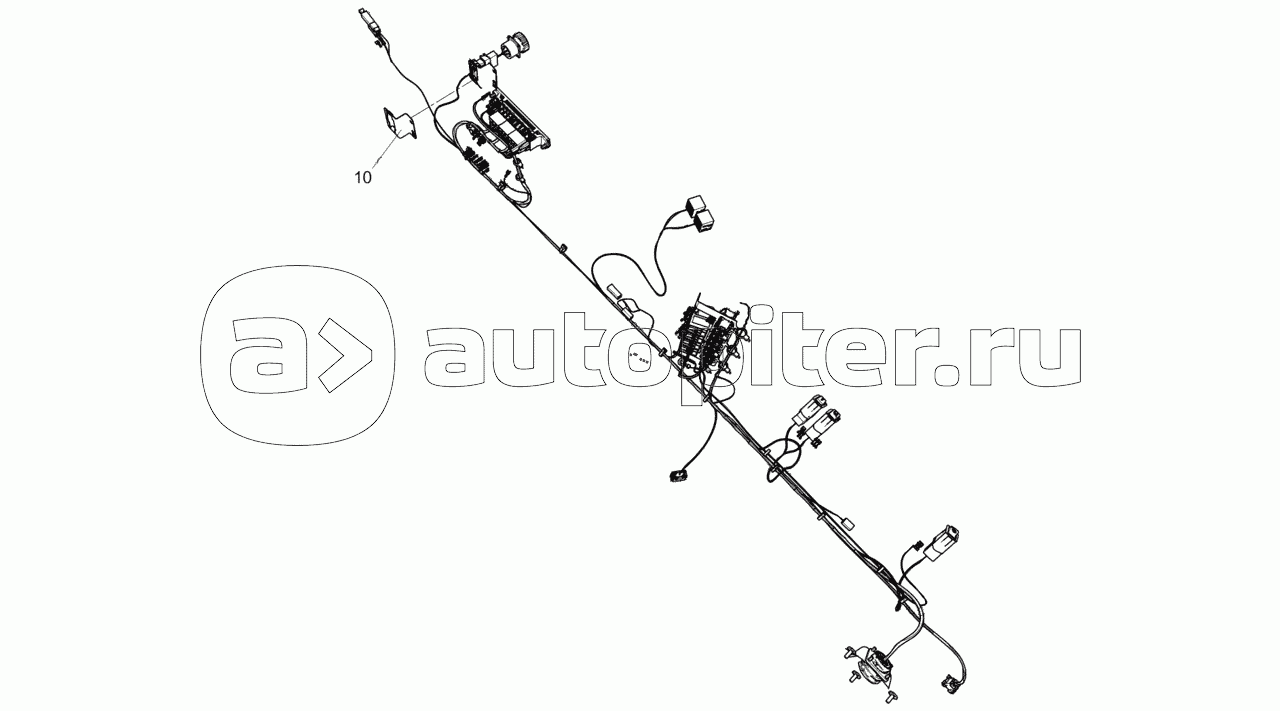 6520-4011102 Установка кронштейна диагностики