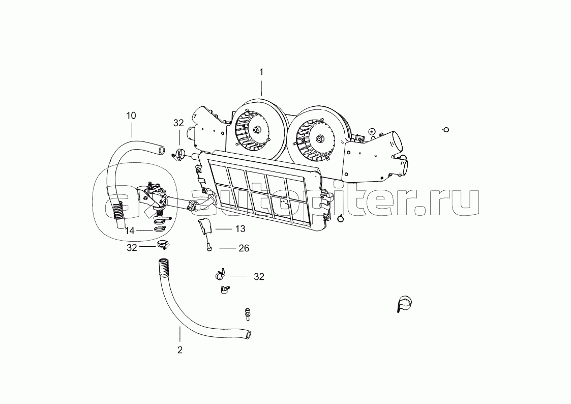 5308-8100005 Установка системы отопления