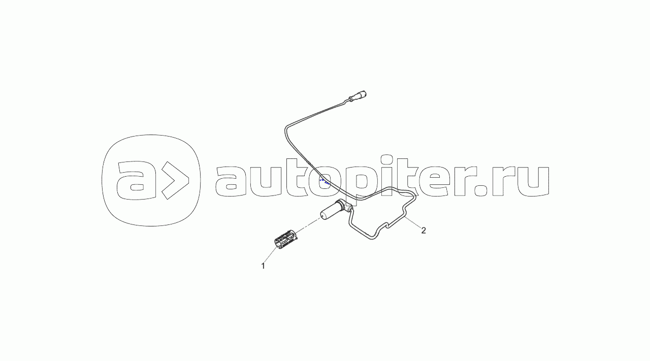 53205-3541109-02 Датчик скорости со втулкой