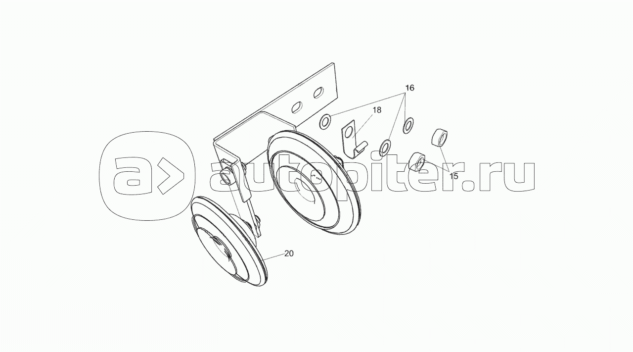 5320-3721001-10 Установка звуковых электрических сигналов