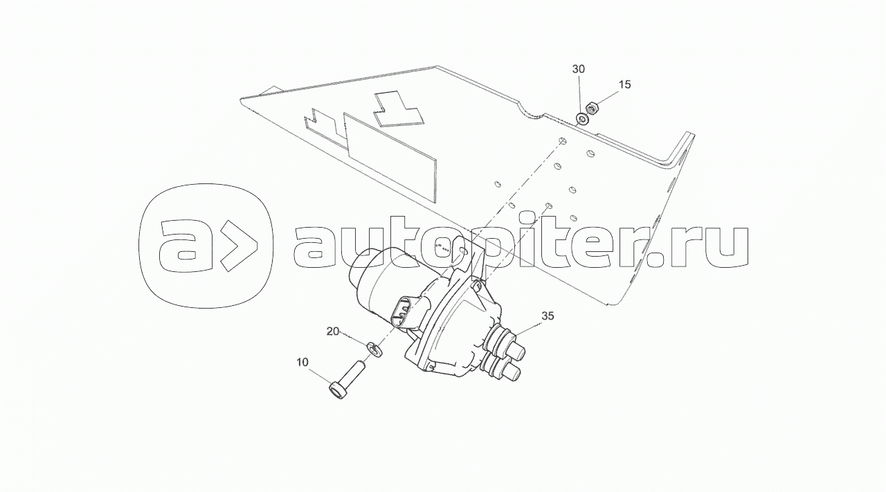 5320-3737001-01 Установка малогабаритного выключателя массы
