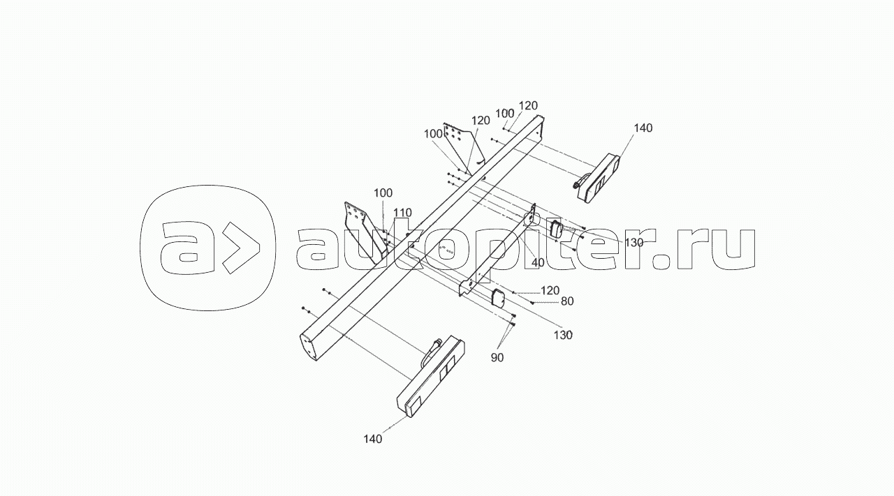 53215-3716002-80 Установка задних фонарей