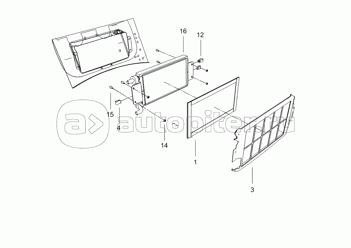 53205-8118200 Установка фильтра и радиатора