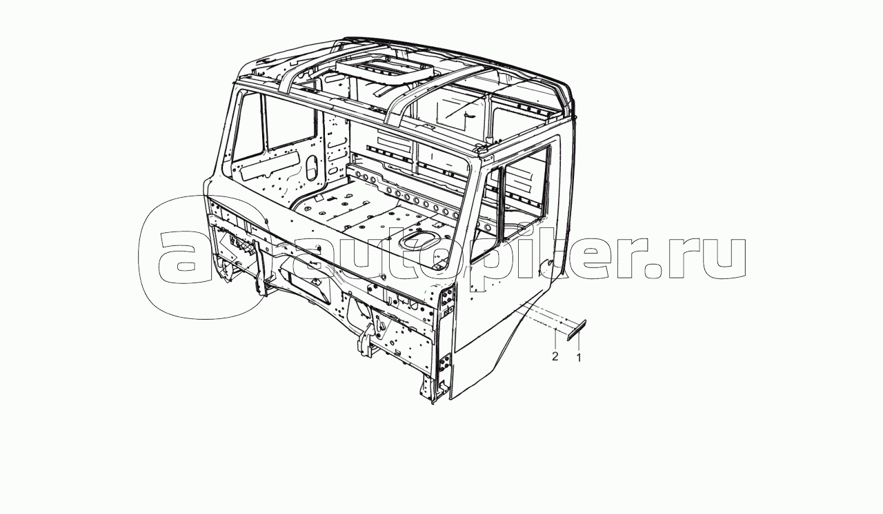 4308-8212008-01 Установка заводских боковых знаков
