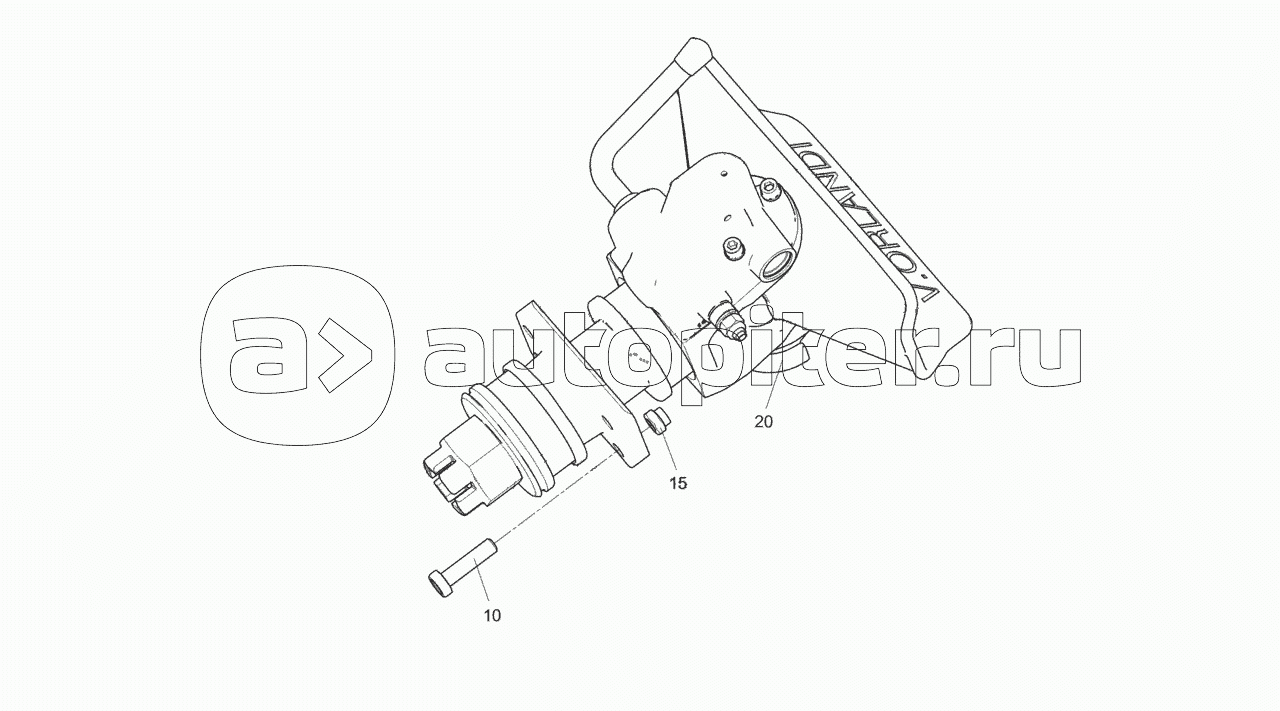4308-2707001-01 Установка тягово-сцепного устройства