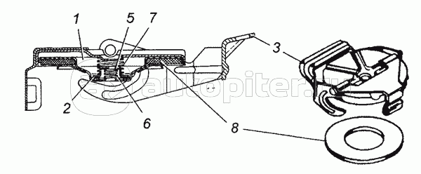 5320-1103010-01 Пробка топливного бака в сборе