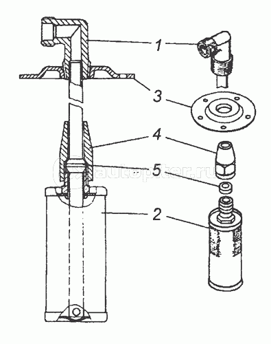 53212-1104012 Трубка приемная с фильтром в сборе