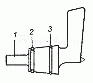 5410-1104162 Пробка распределительного топливного крана с кольцами в сборе