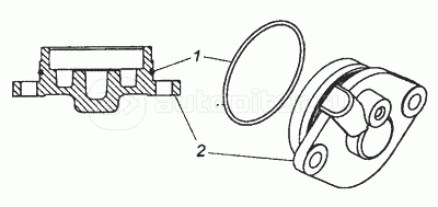 740.30-1111045 Корпус заднего подшипника в сборе