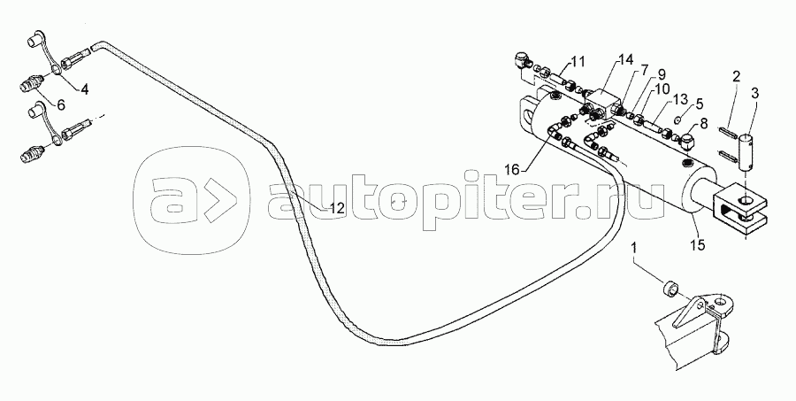 HY-front furrow adjustment HY V-AD-10 8-100