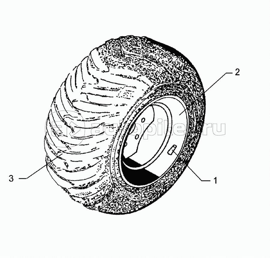 Wheel 6/161/205 D18 38x20,00x16,1 STG 8PR LO