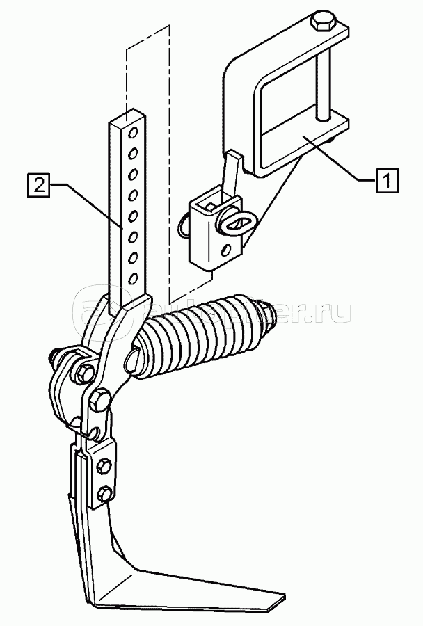 Track scraper with holder FSU-VS33-120x120