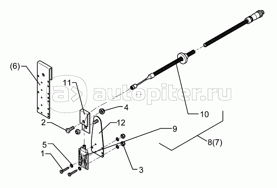 Sensor - filling level kpl. Solitair LH5000