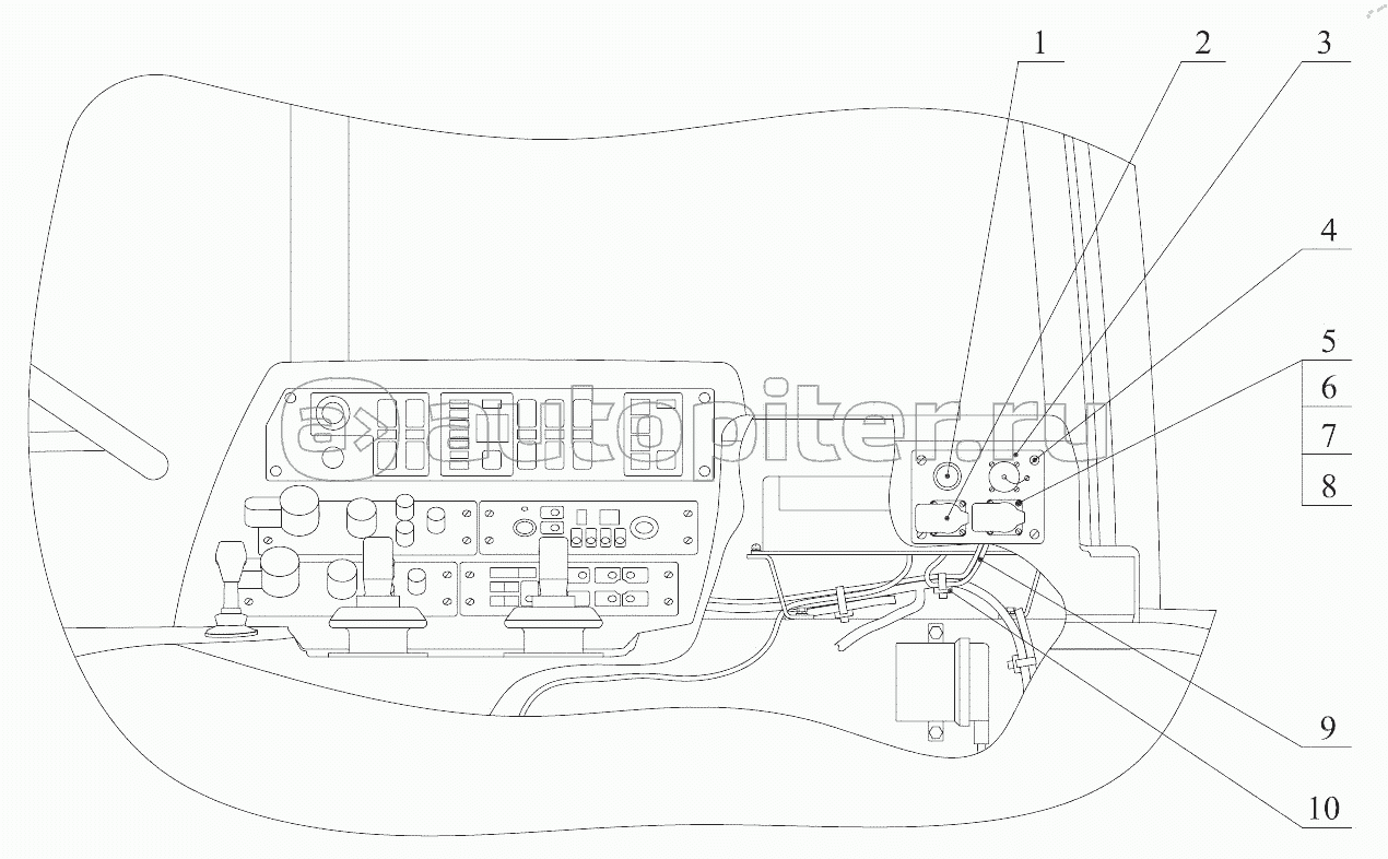 Установка розеток и прикуривателя 3522-8700080