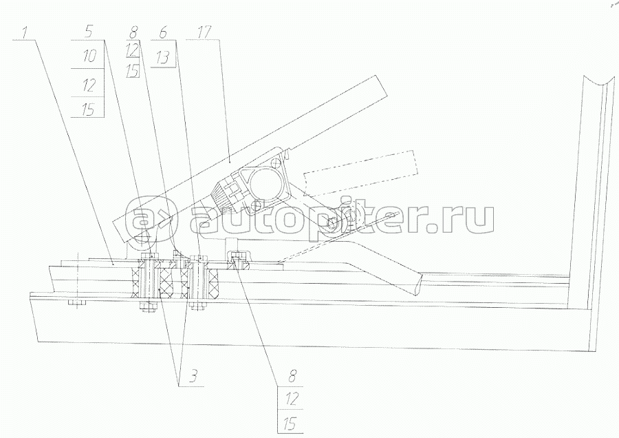 Управление подачей топлива 952.4К-1108000