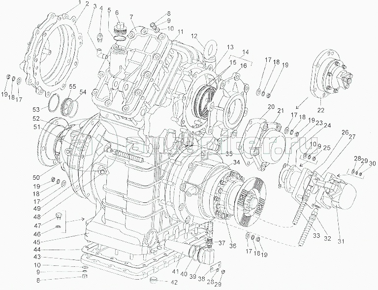 Раздаточные коробки 6527-1800020, 6527-1800020-10