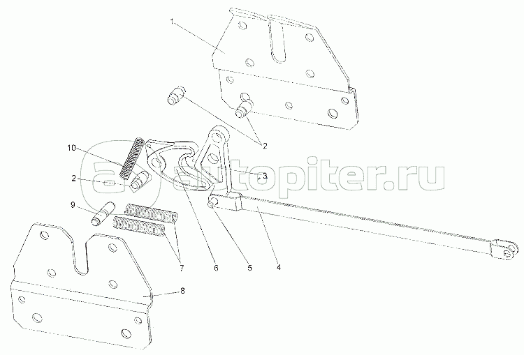 Механизмы запорные 5336-5001550, 692374-5001530