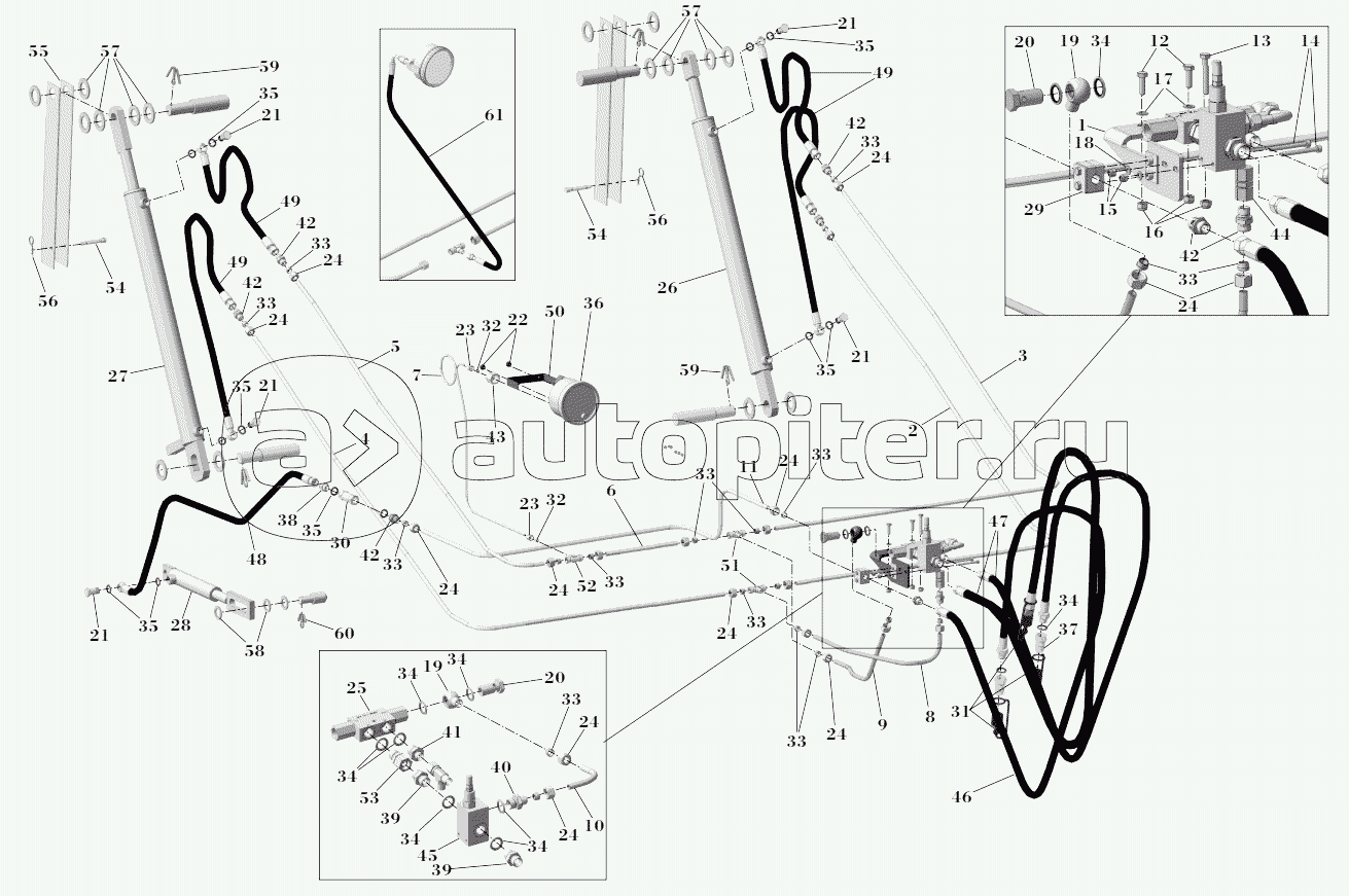 ГИДРАВЛИЧЕСКАЯ СИСТЕМА модельного ряда 2016 года