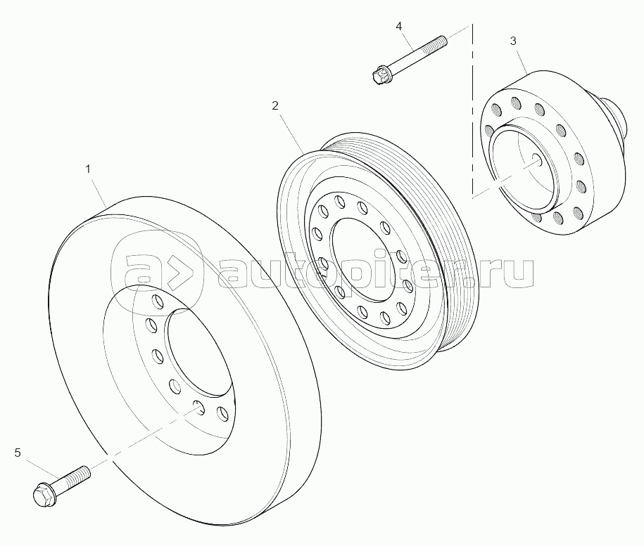 KBH00709 Front End Drive Input (From Engine Number U030233V) Plate B