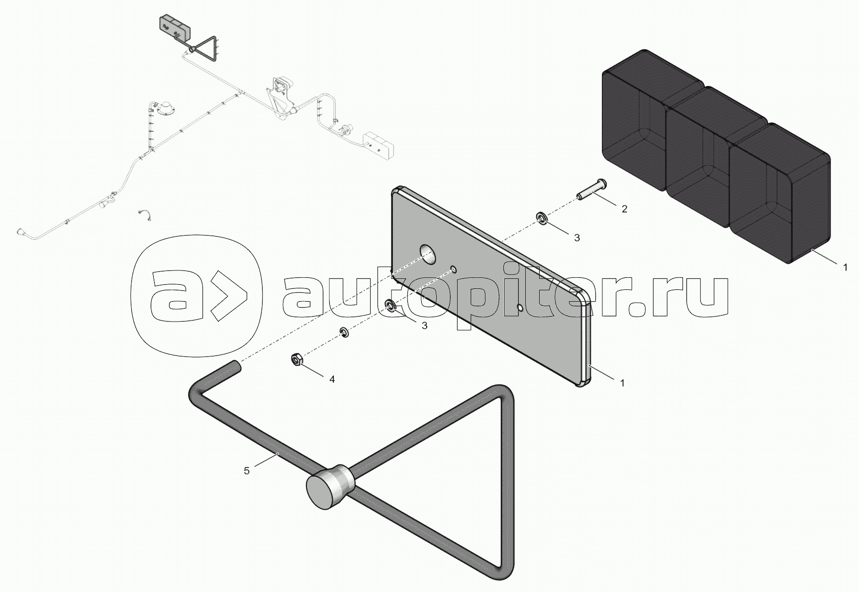 744Р1-3761120 Электрооборудование правого крыла до 01.01.2016