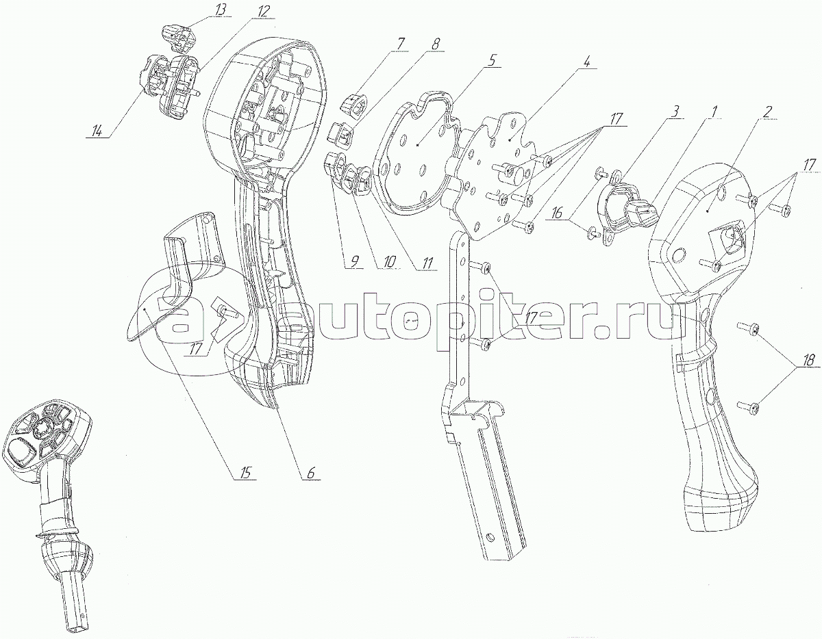 Многофункциональная рукоятка управления (Z098)