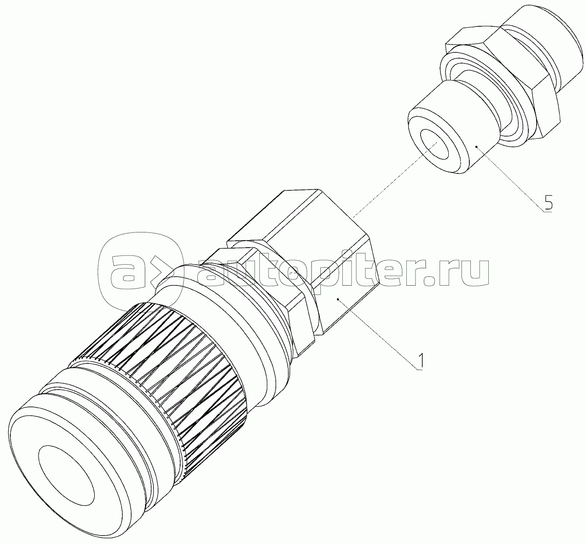 Полумуфта (142.09.67.140), Иллюстрация действительна