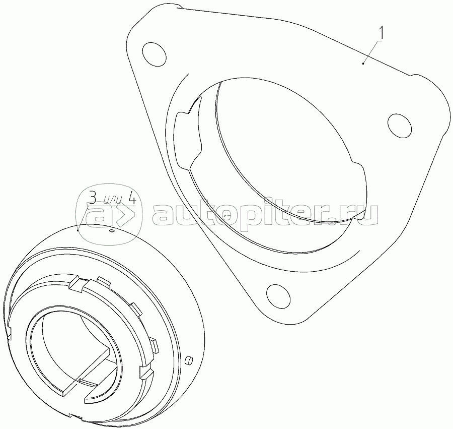 Опора (Н.027.01.060), Иллюстрация действительна для техники, произведенной с 20150101