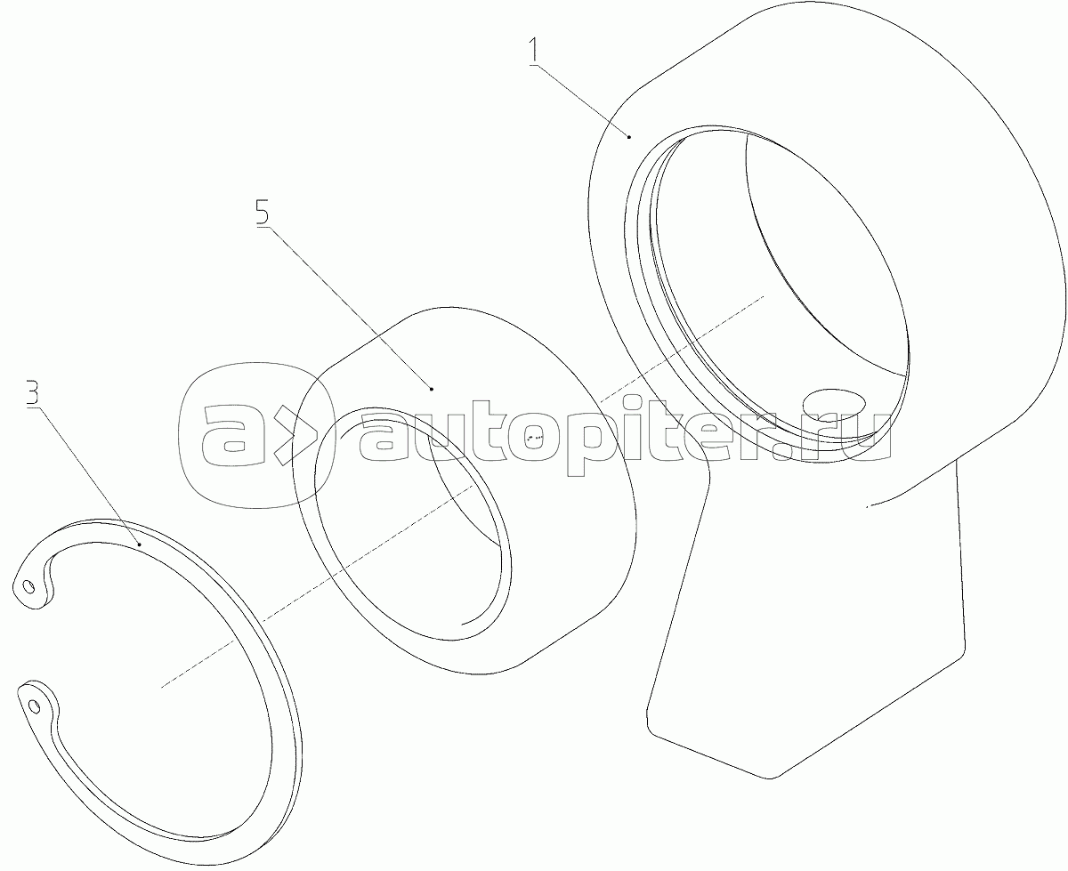 Опора (142.47.02.070), Иллюстрация действительна для техники, произведенной с 20060307