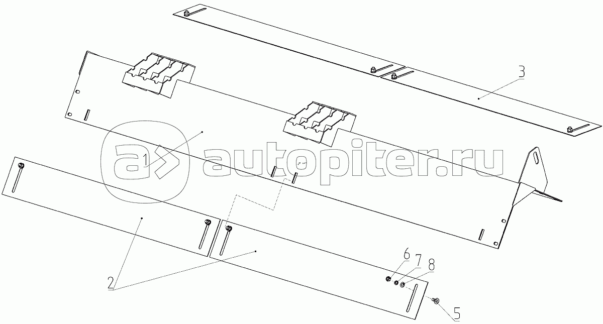 Кожух шнека (142.46.00.050), Иллюстрация действительна для техники, произведенной с 20061110