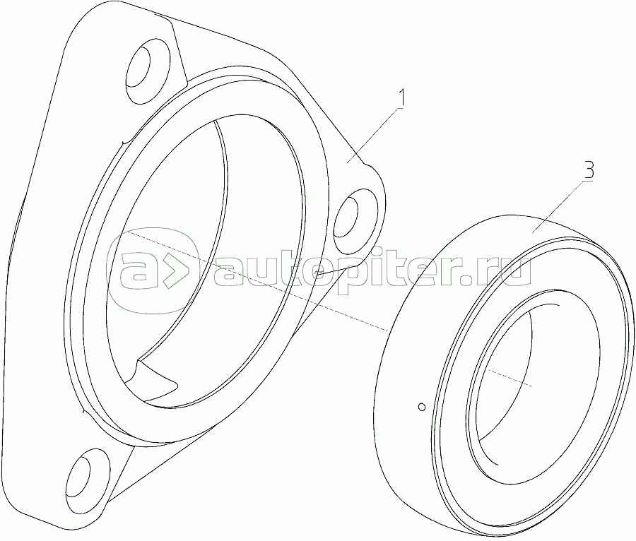 Опора (Н.027.01.060-04), Иллюстрация действительна для техники, произведенной с 20150501