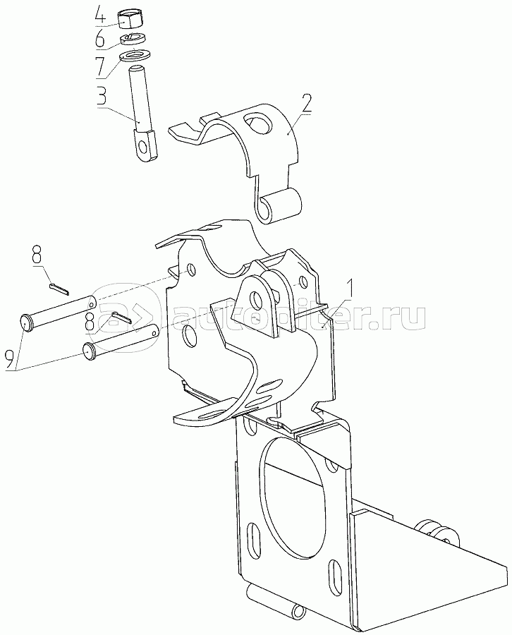Ползун (081.27.00.370), Иллюстрация действительна для техники, произведенной с 20051102