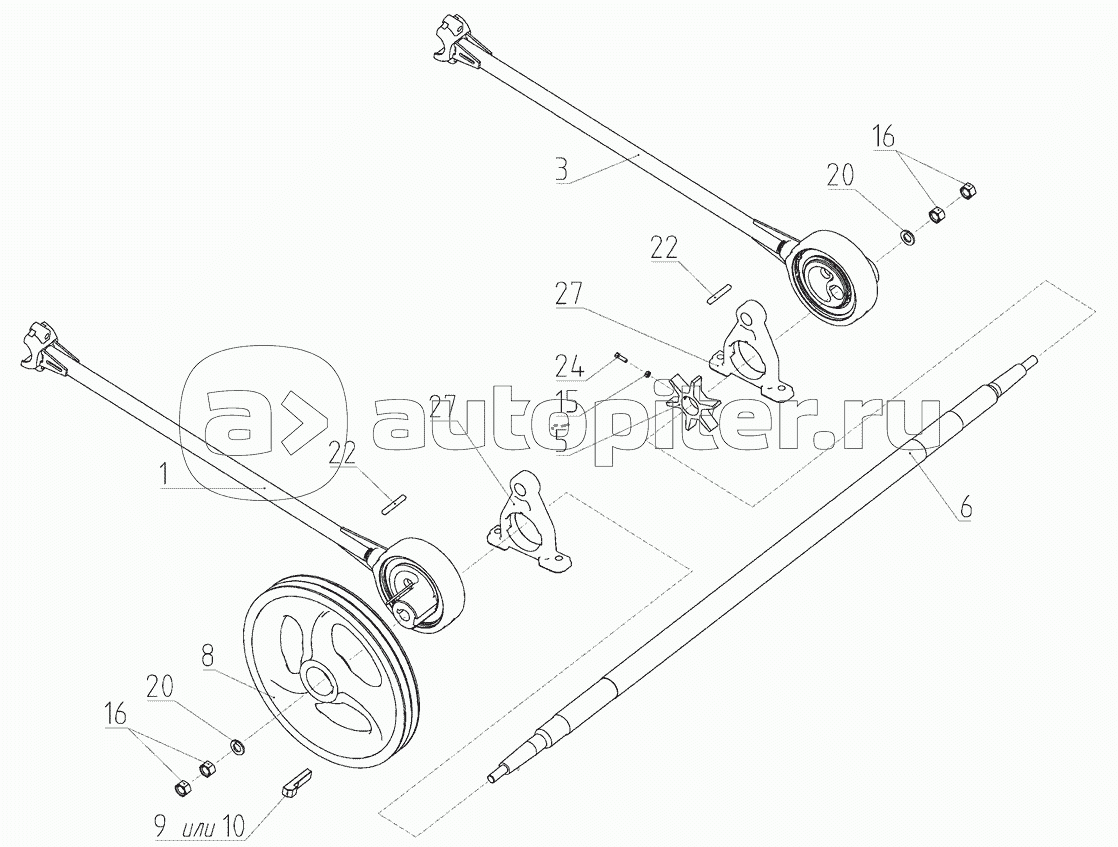 Привод очистки 101.01.01.010-01 с 20090601