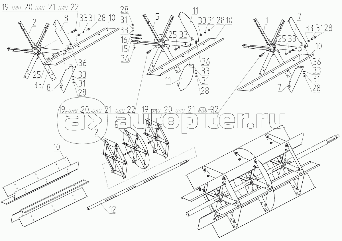 Крыльчатка вентилятора 101.01.13.020 с 20050514