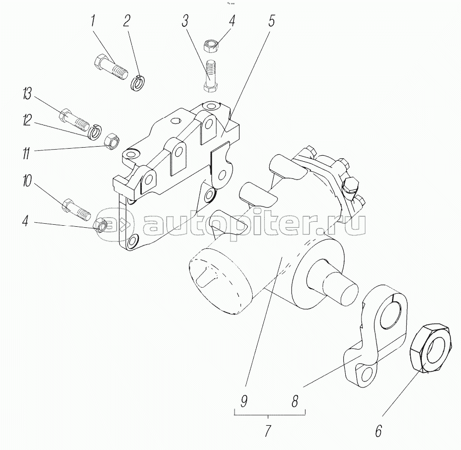 Установка рулевого механизма;Steering Mechanism Installation