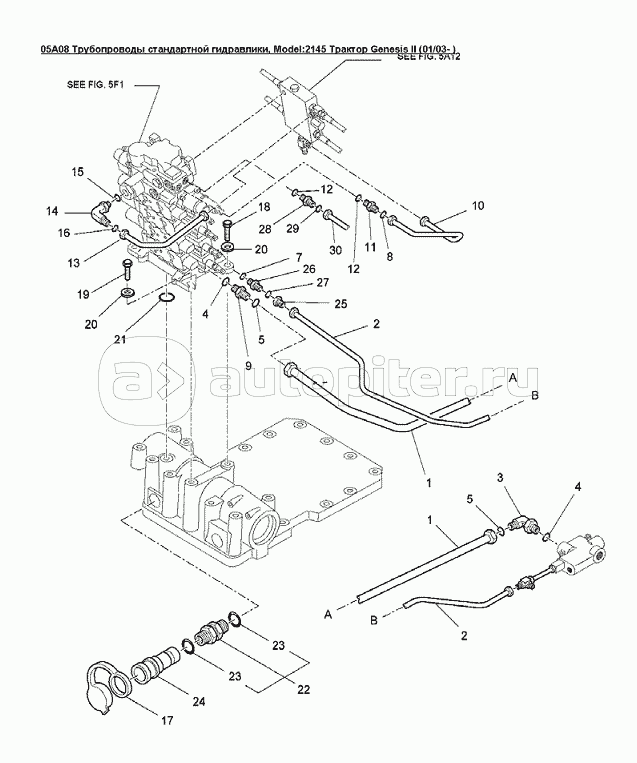 05A08 Трубопроводы стандартной гидравлики