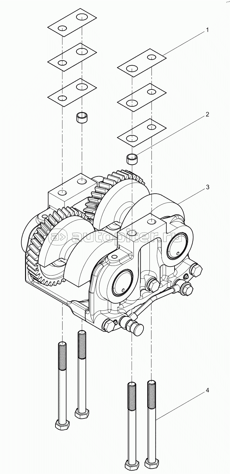 Mass balancing system of order Assembly