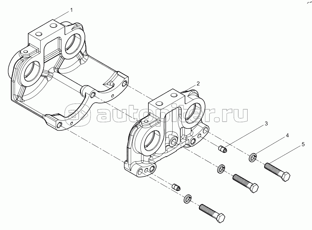 Housing of Mass Balancing System of II Order Set