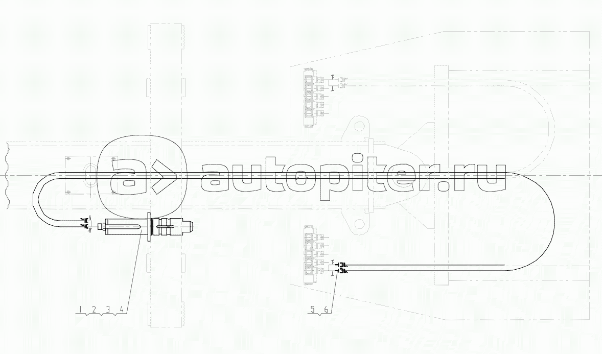 Swing Chassis Shrinkable pin Equipment GR135C