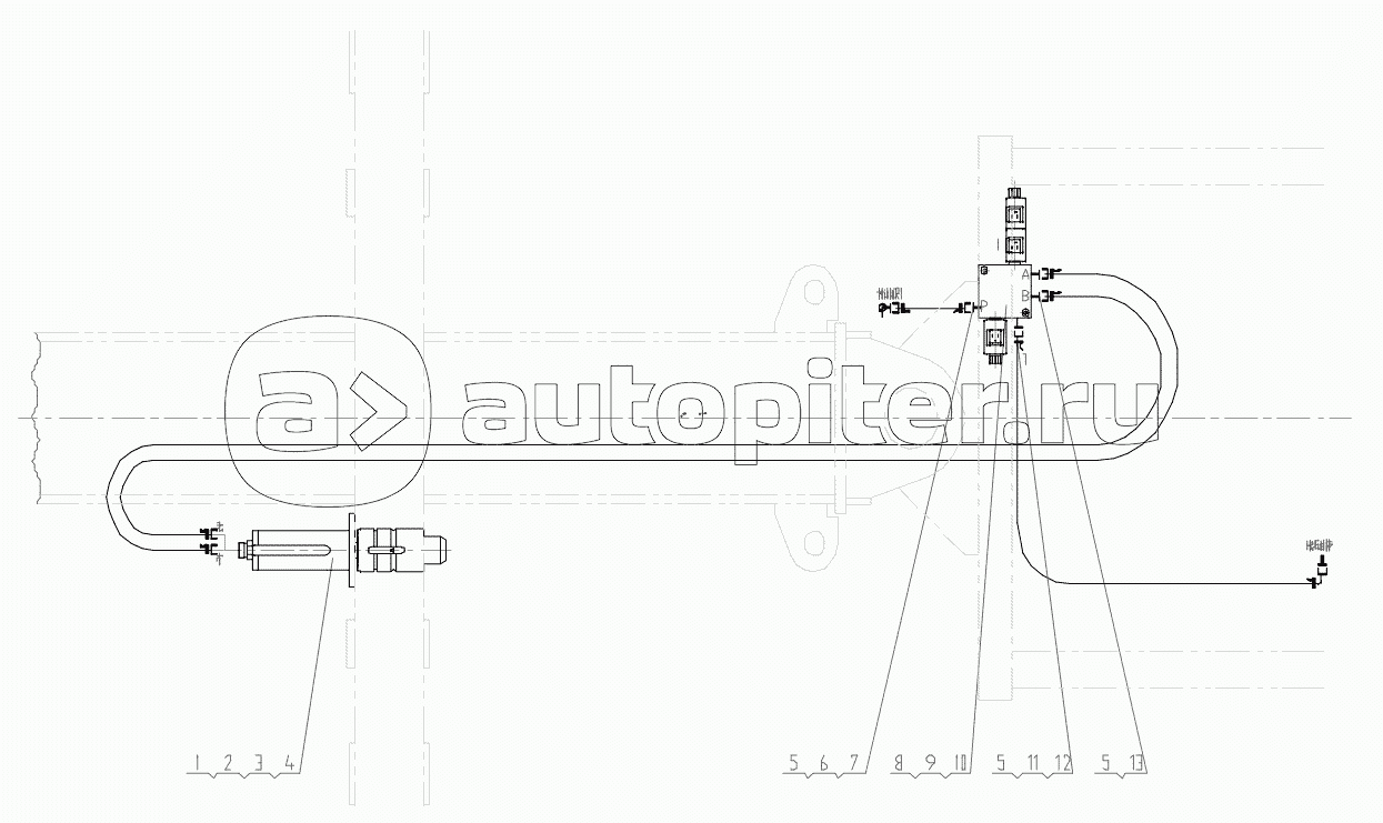 Swing Chassis Shrinkable pin Equipment GR135C