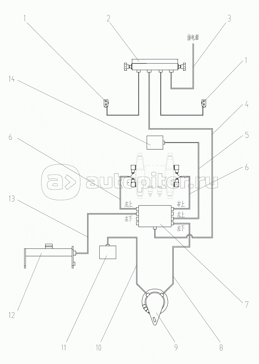 ELECTRICAL System of Auto-level Device GR215A