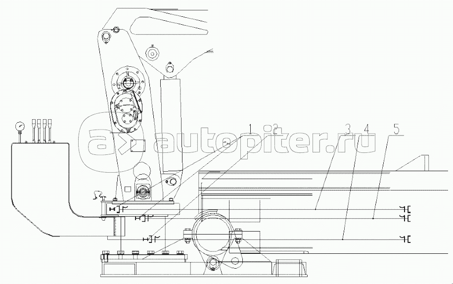 425802384 Hydraulic System (Lorry Crane)
