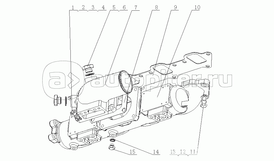 E1202-1008100 Детали впускного коллектора