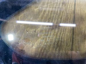 Б/у  83300-EW000 Стекло кузовное глухое Nissan Almera 2013 Седан K4M   Прав. by9l40459 Б/У запчасти