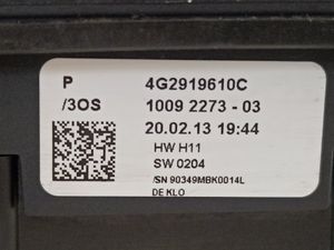 БУ 4G2919610C Консоль центральная Audi A6 2013 C7      царапины, на праворульный авто!\n\nУ нас есть by9c35477 Б/У запчасти