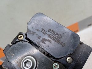 Б/у  T116205040 Замок двери задней правой Chery Tiggo T11 2005-2016 1     2 разъёма 6 контактов, Чер by7c304706 Б/У запчасти