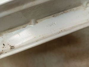 Б/у  631014AA8A Крыло переднее левое Nissan Almera 2016 G15 1.6, K4M    С дефектом, оригинал by7c373523 Б/У запчасти