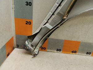 Б/у  631014AA8A Крыло переднее левое Nissan Almera 2016 G15 1.6, K4M    С дефектом, оригинал by7c373523 Б/У запчасти