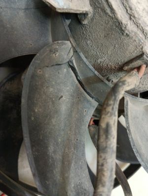 Б/у  S211308010 Вентилятор радиатора Chery Kimo A1 2009 S12 1,3    Дефекты by7c384123 Б/У запчасти