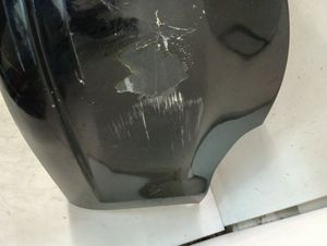 Б/у  6RU807421 Бампер задний Volkswagen Polo 2012  1.6, CFNA    дефекты, см. фото, до 2015 года, ори by7c441908 Б/У запчасти