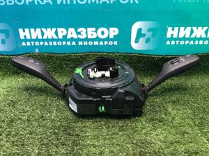 Б/у  10042771 Переключатель подрулевой в сборе BMW X3 2010-2017 F25     В  СБОРЕ СО ШЛЕЙФОМ SRS. bu5a80358 Б/У запчасти